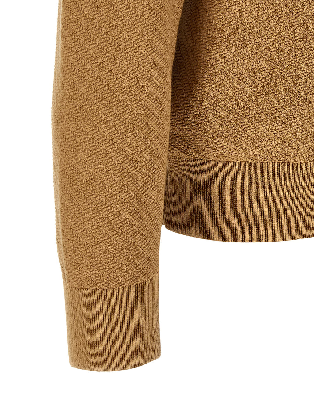 Hugo Boss Braunes Baumwoll-Polohemd