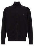 Hugo Boss Schwarzer Baumwollcardigan