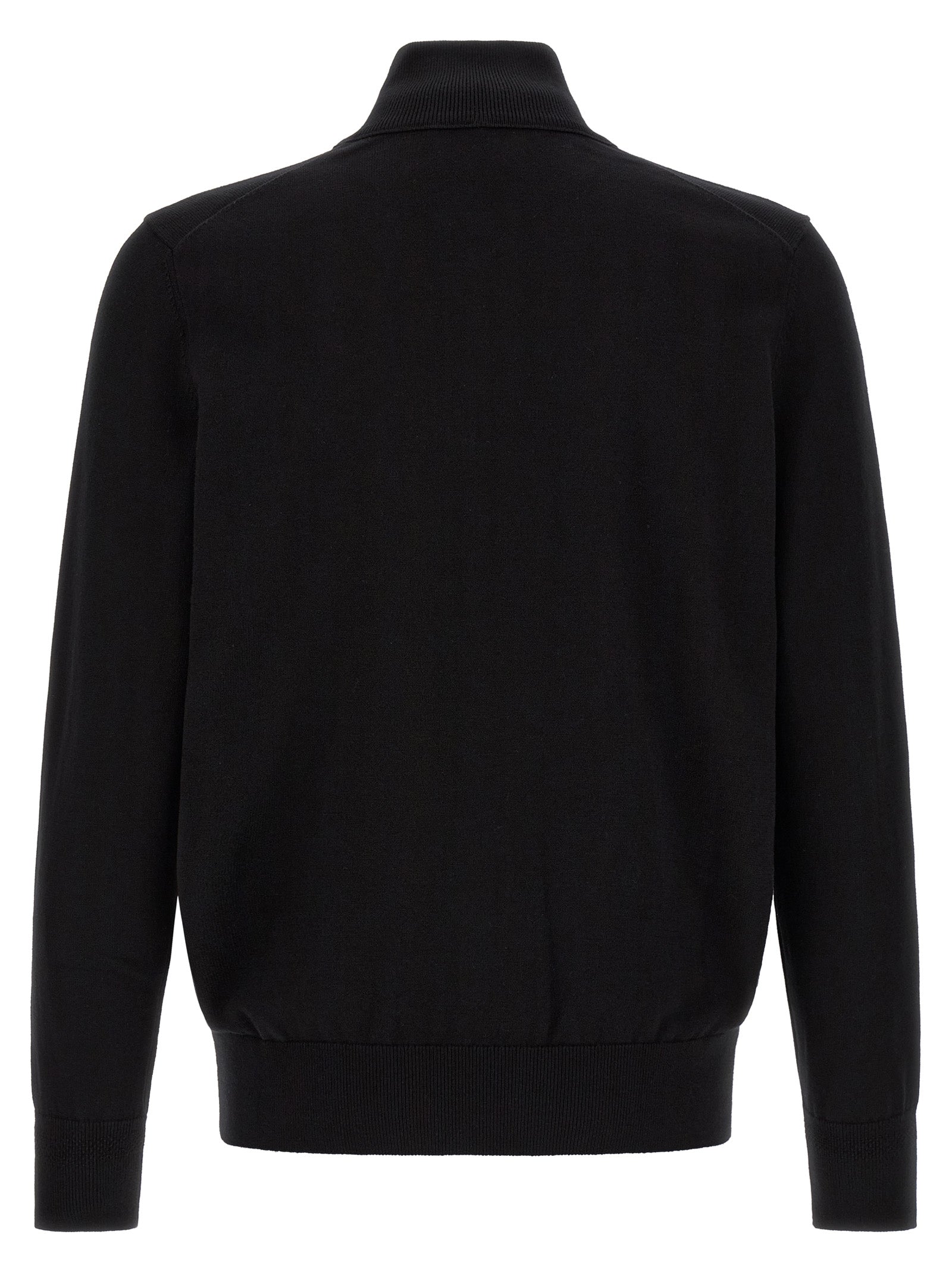 Hugo Boss Schwarzer Baumwollcardigan