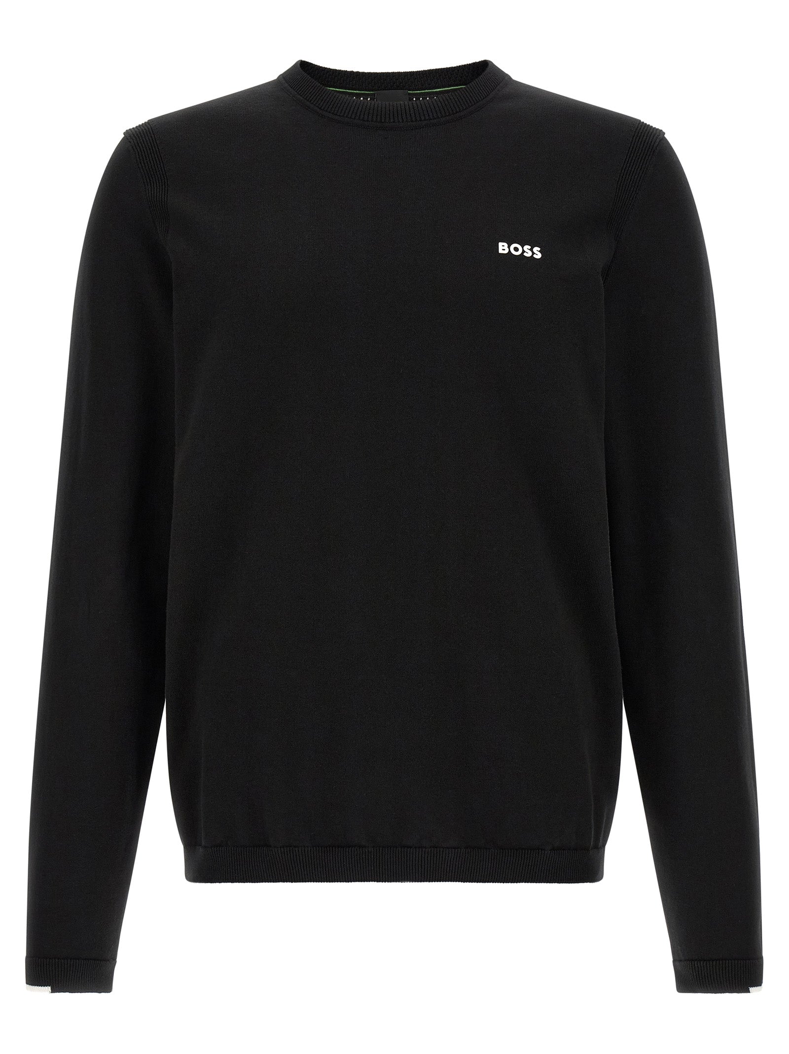 Hugo Boss Schwarzer Baumwollcardigan
