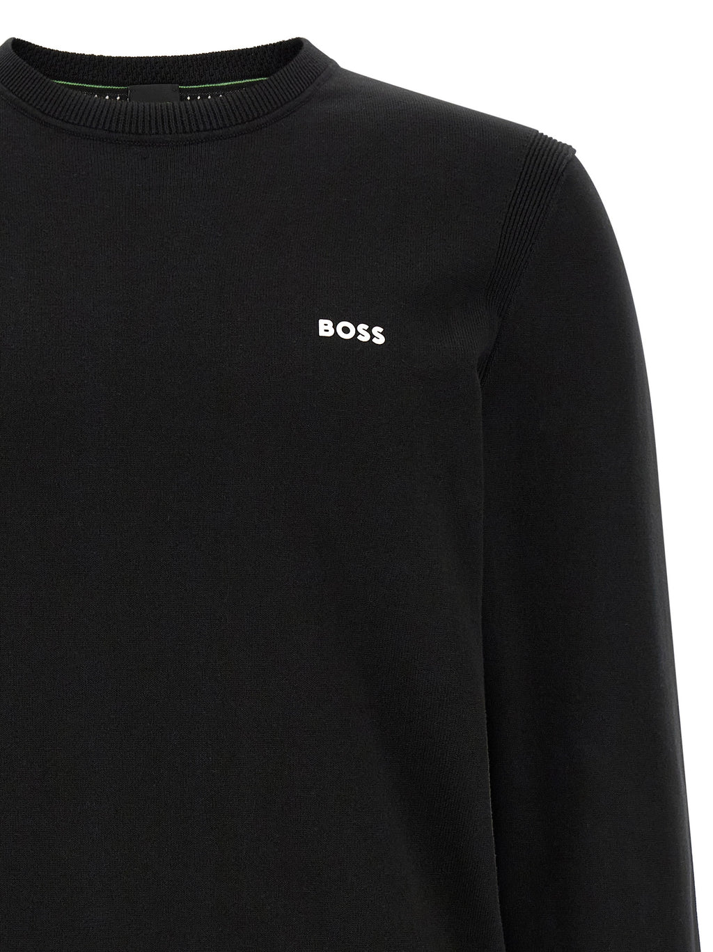 Hugo Boss Schwarzer Baumwollcardigan