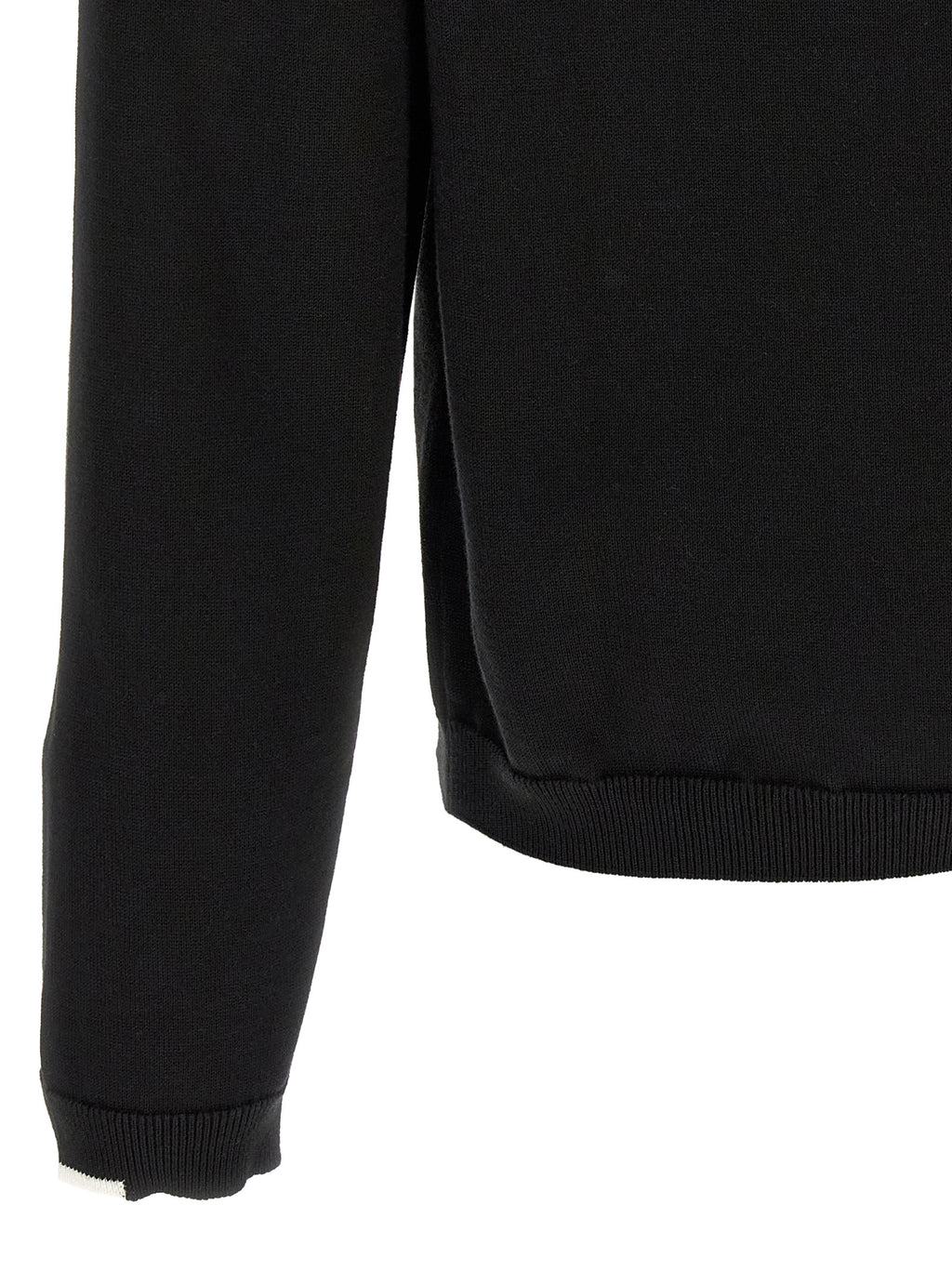 Hugo Boss Schwarzer Baumwollcardigan