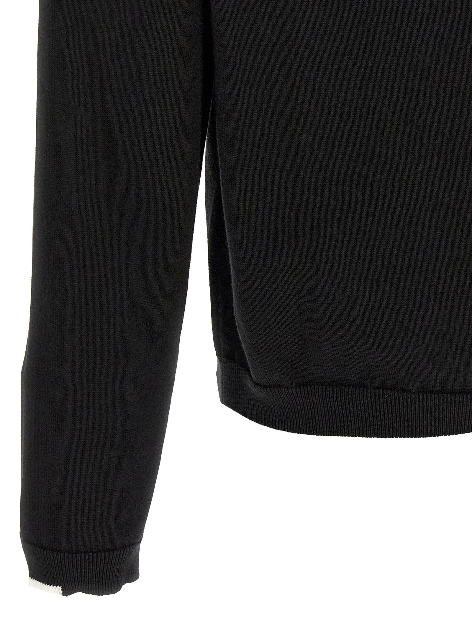 Hugo Boss Schwarzer Baumwollcardigan