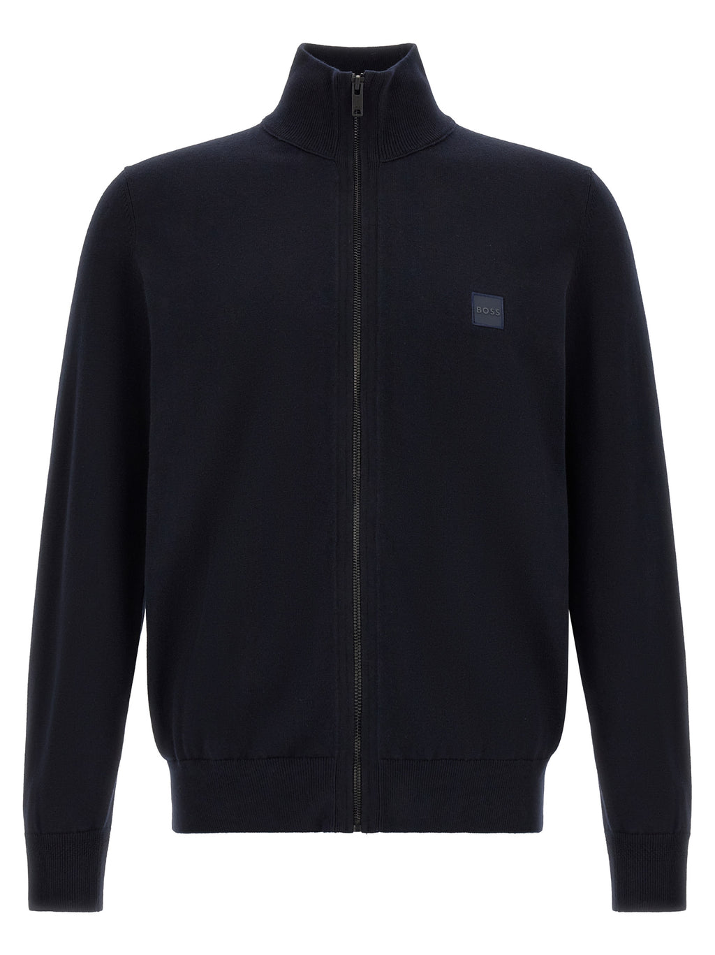 Hugo Boss Blauer Baumwollcardigan