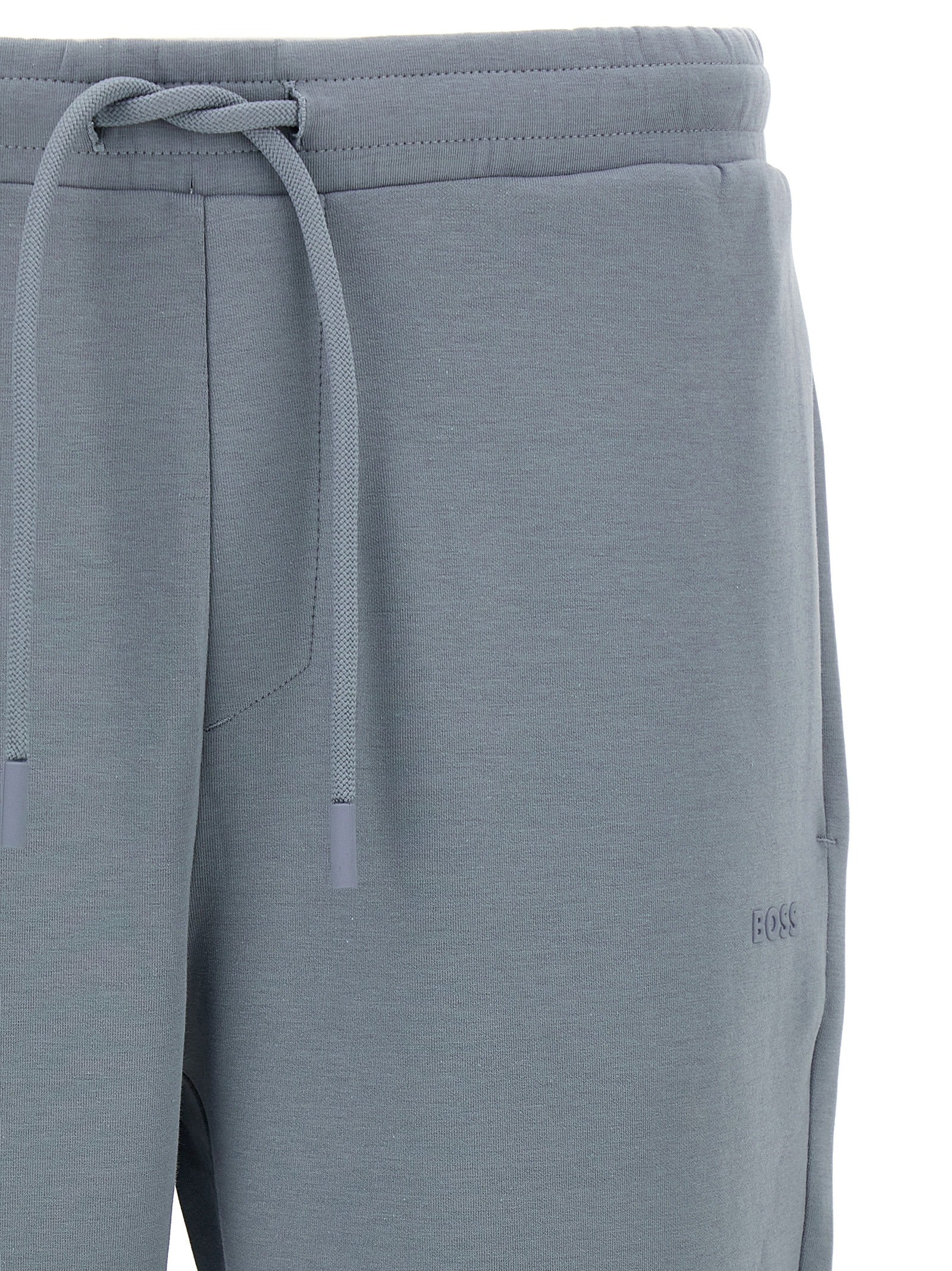 Hugo Boss Graue Baumwoll-Jogginghose (Sporthose)