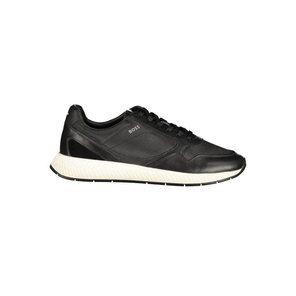 Hugo Boss Schwarzer Polyester Sneaker