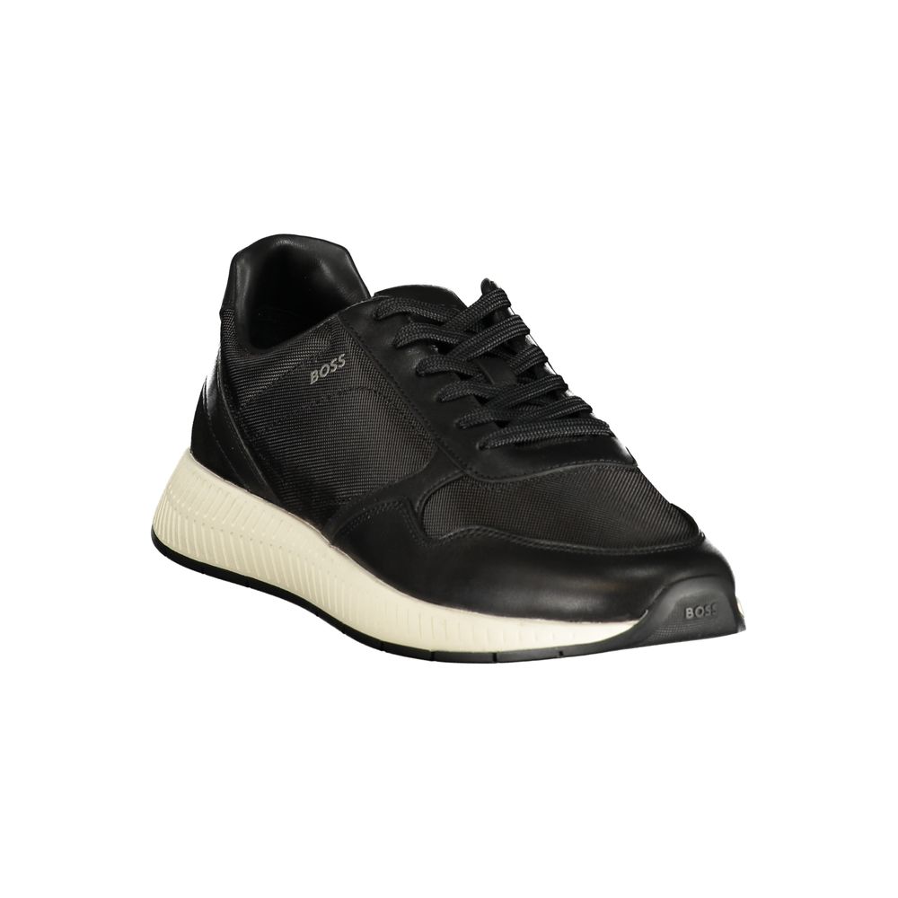 Hugo Boss Schwarzer Polyester Sneaker
