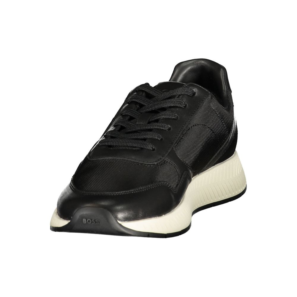 Hugo Boss Schwarzer Polyester Sneaker