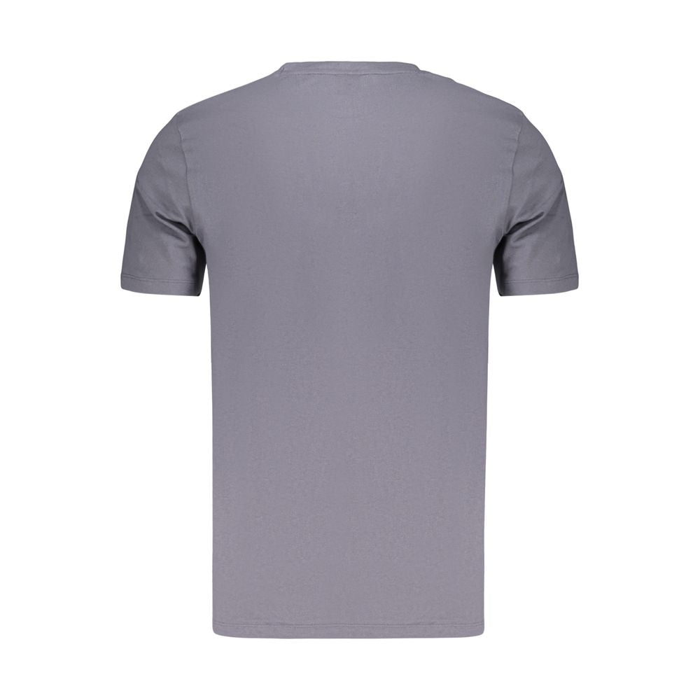 Hugo Boss Blaues Baumwoll-T-Shirt für Herren