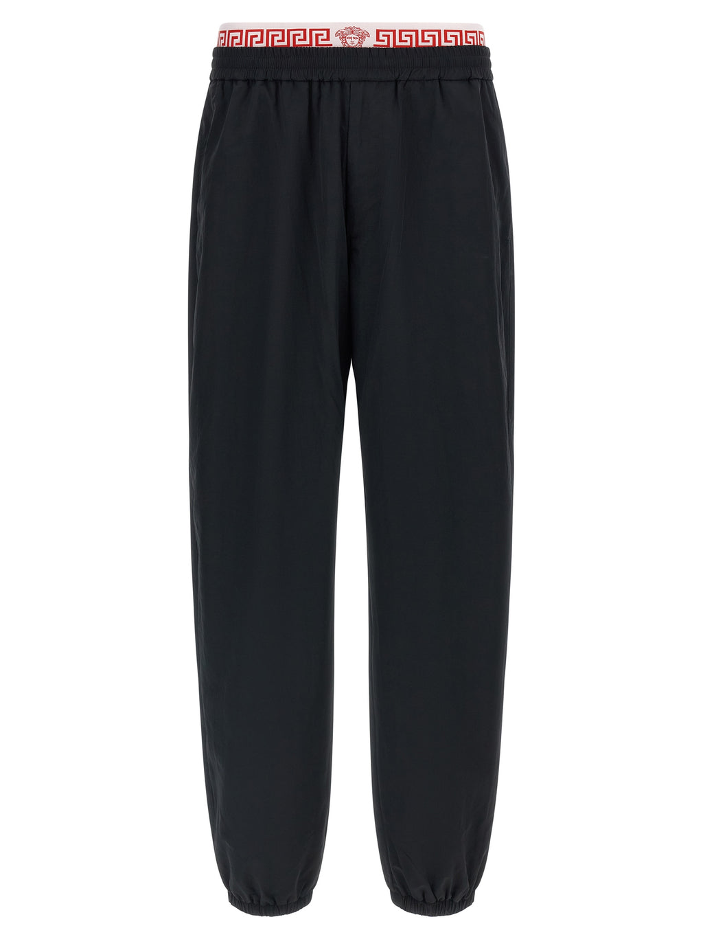 Versace Schwarze Polyamid-Jogginghose (Trainingshose)