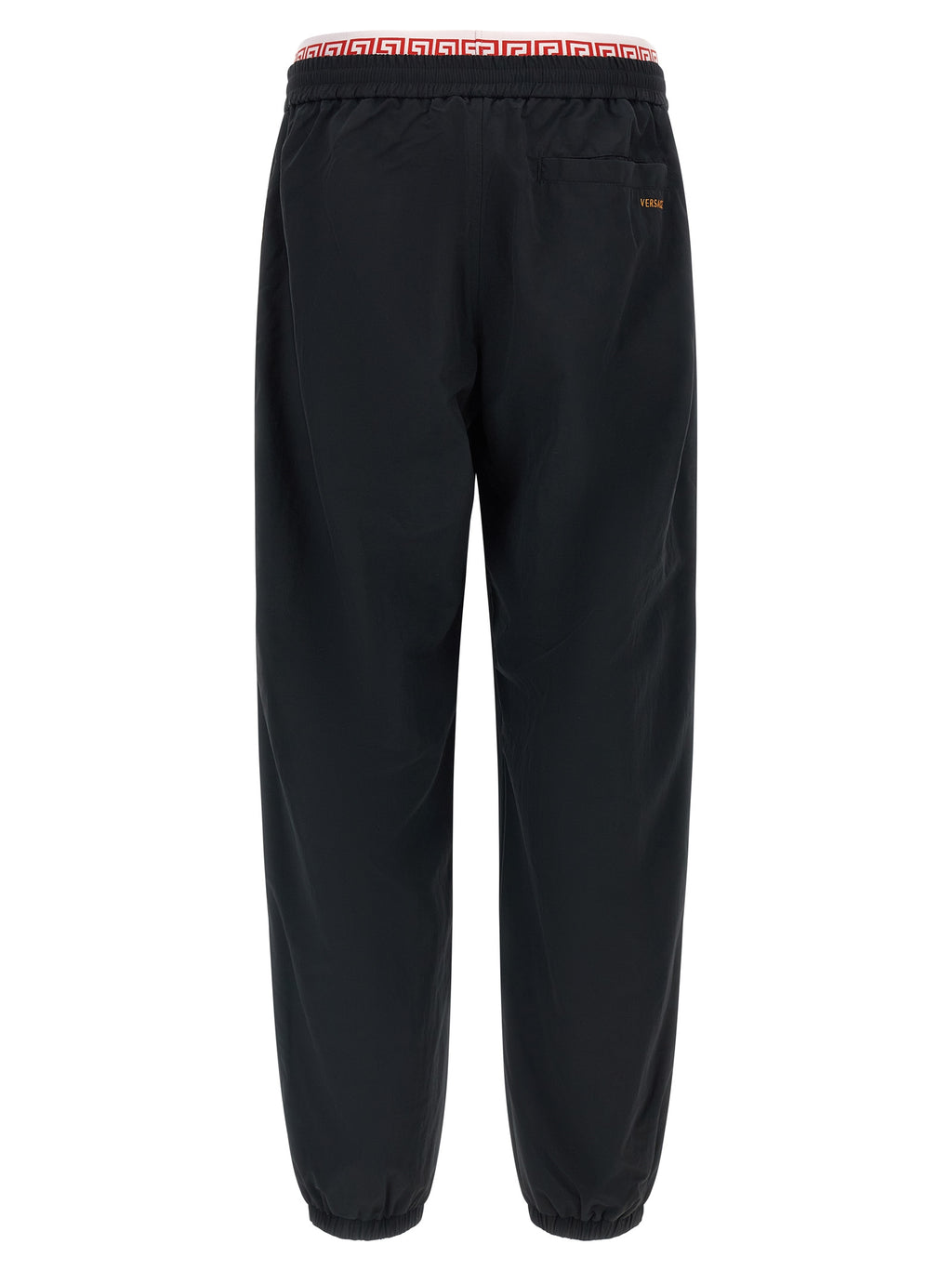 Versace Schwarze Polyamid-Jogginghose (Trainingshose)