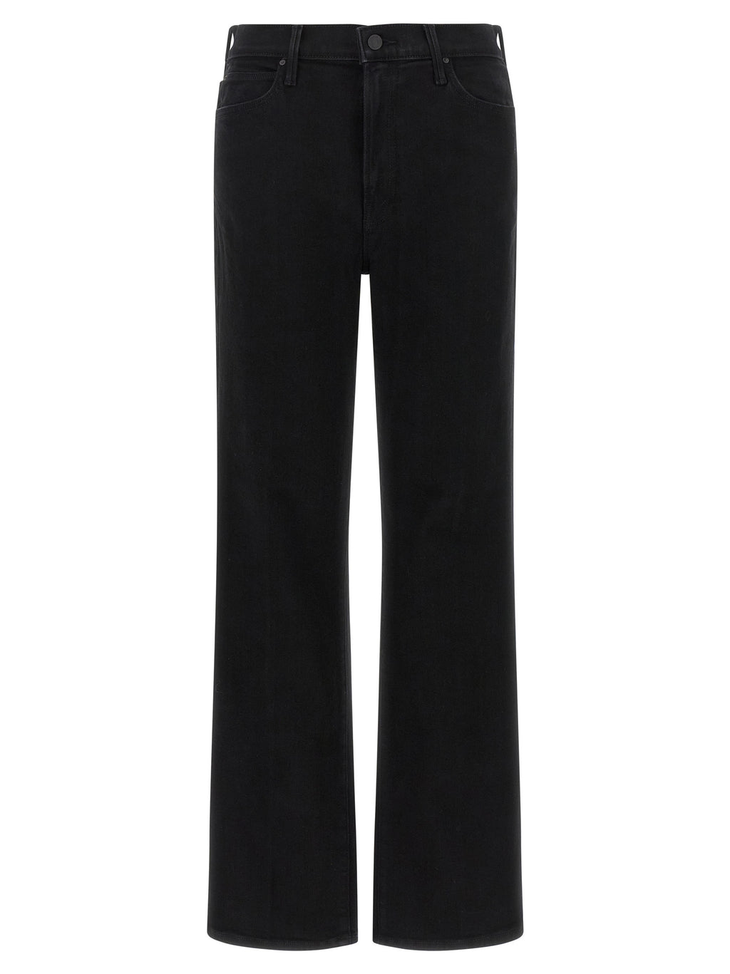 Mother Denim Schwarze Baumwoll-Schlagjeans