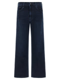 Mother Denim Blaue Baumwolljeans Denim