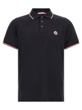 Moncler Blaues Baumwoll-Polohemd
