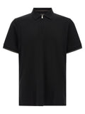 Hugo Boss Schwarzes Baumwoll-Poloshirt
