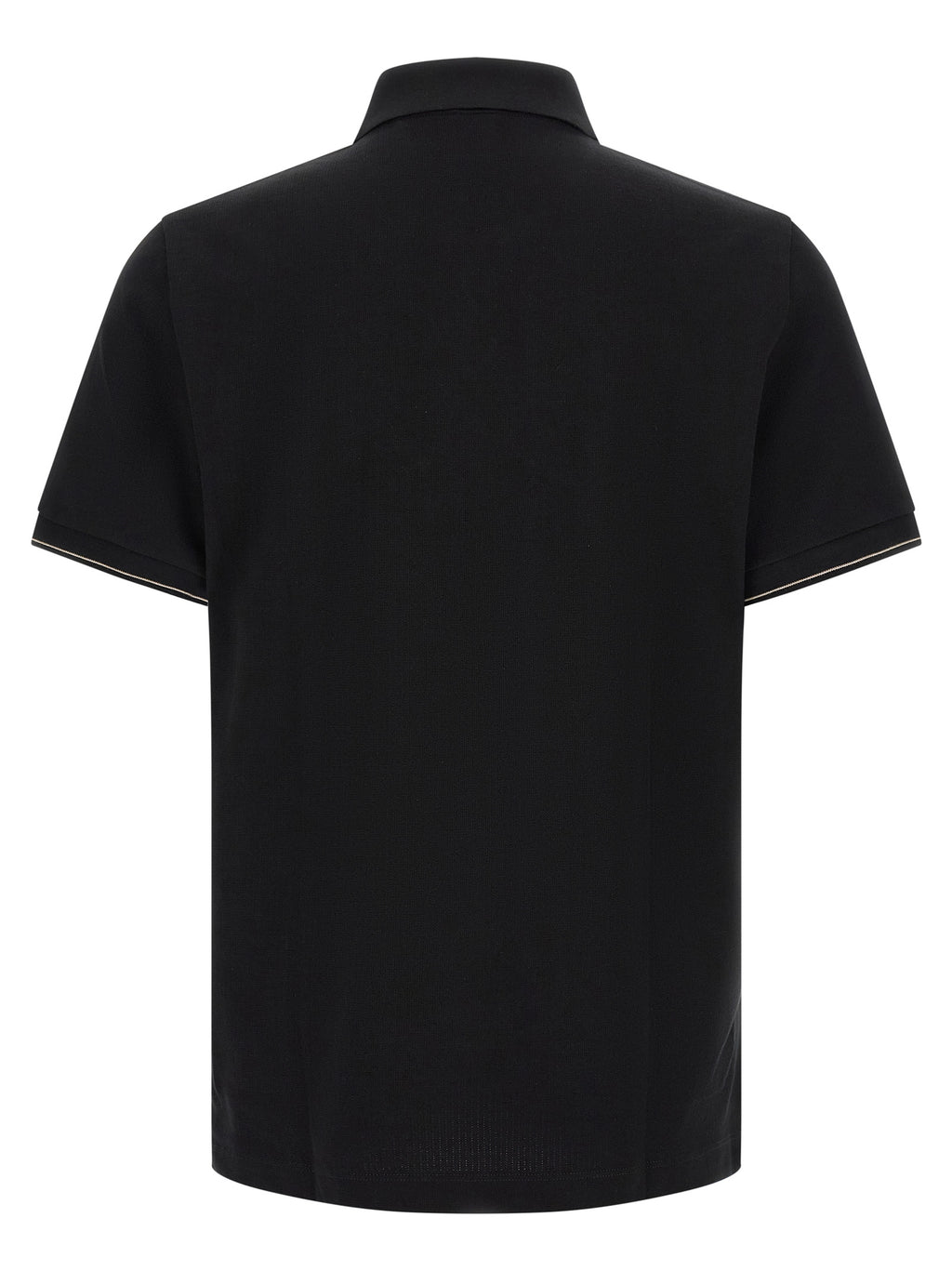 Hugo Boss Schwarzes Baumwoll-Poloshirt