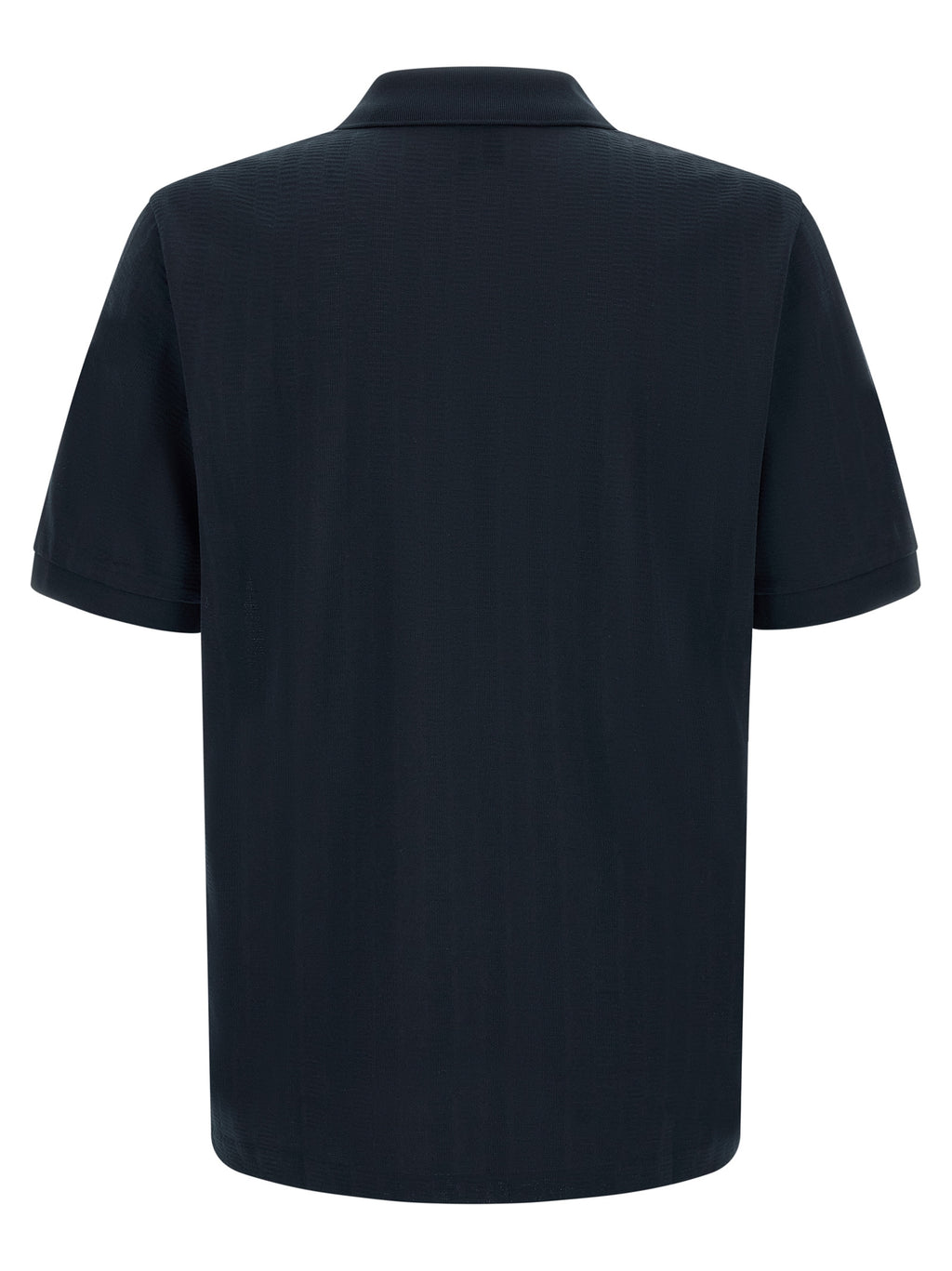 Hugo Boss Blaues Baumwoll-Polohemd