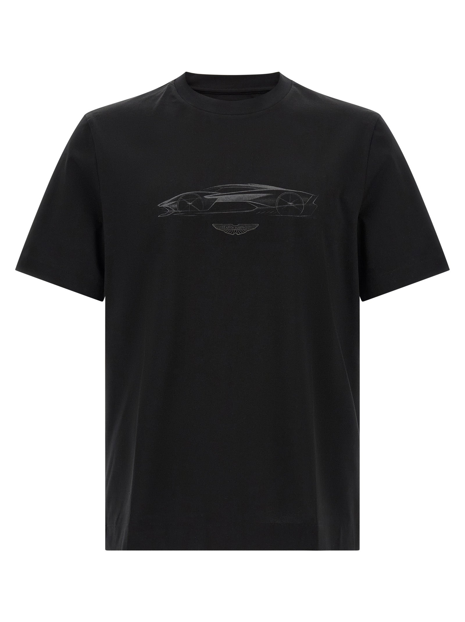 Hugo Boss Schwarzes Baumwoll-T-Shirt