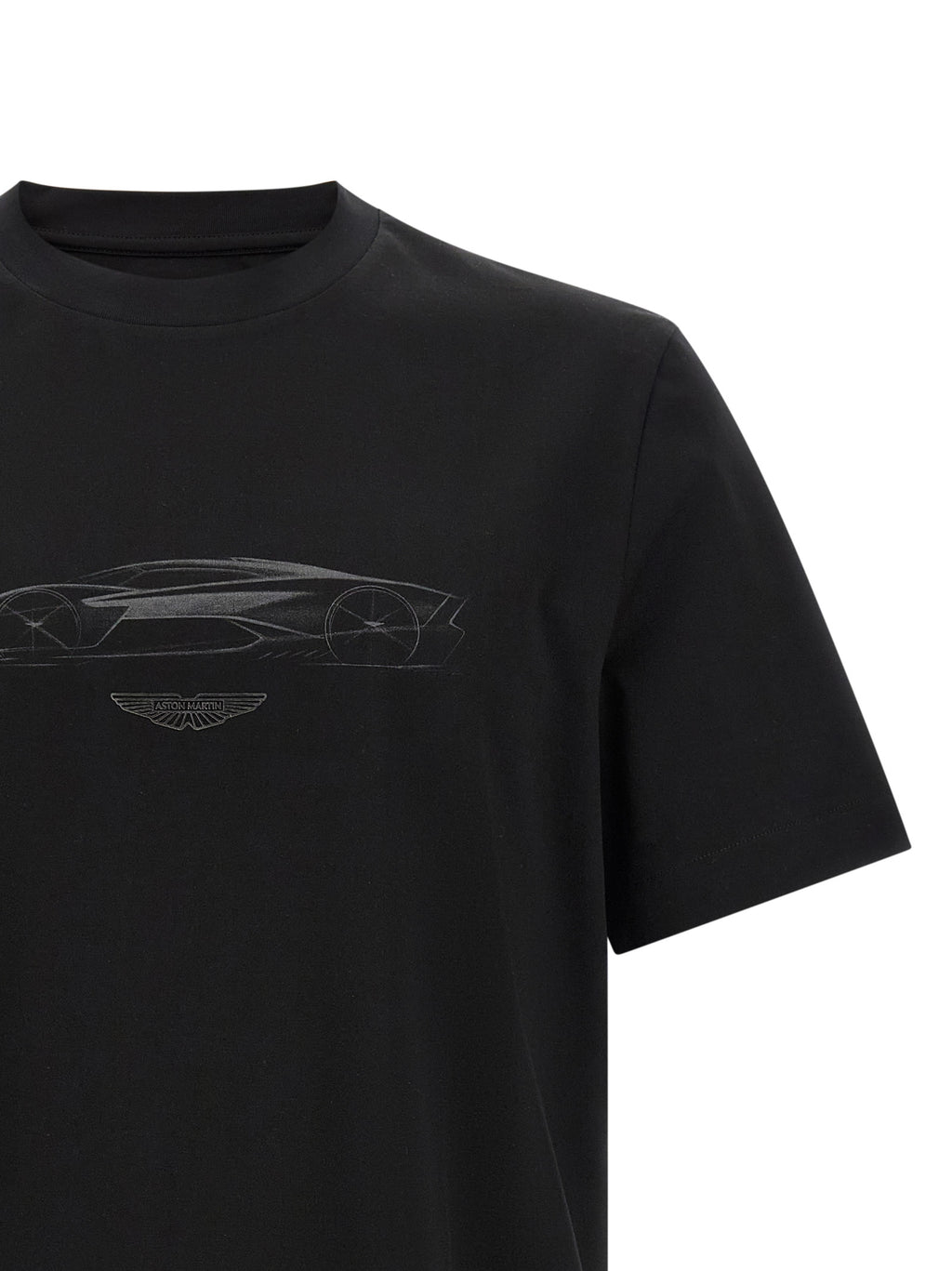 Hugo Boss Schwarzes Baumwoll-T-Shirt