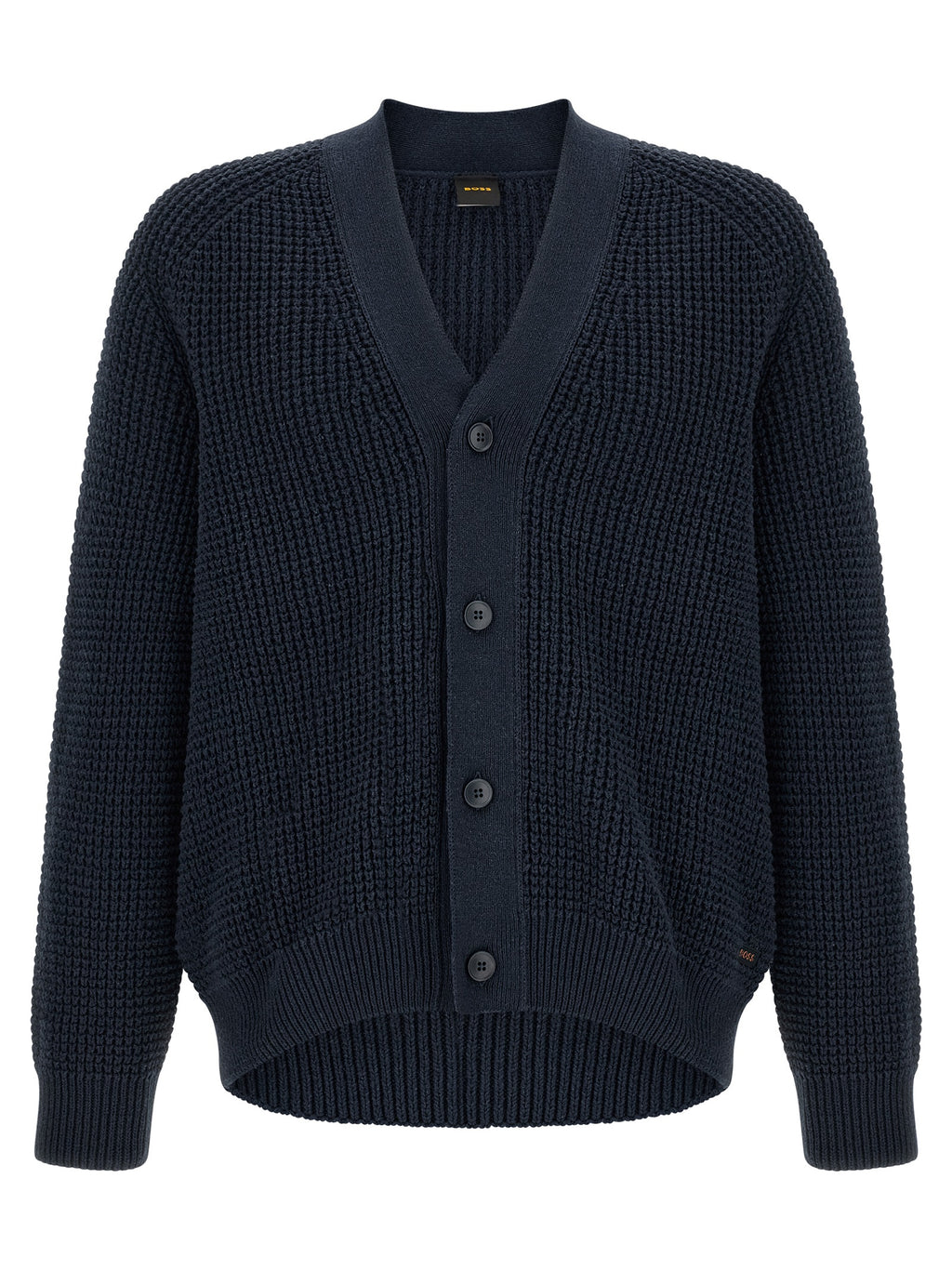 Hugo Boss Blauer Baumwollcardigan