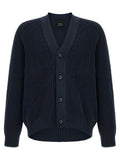 Hugo Boss Blauer Baumwollcardigan