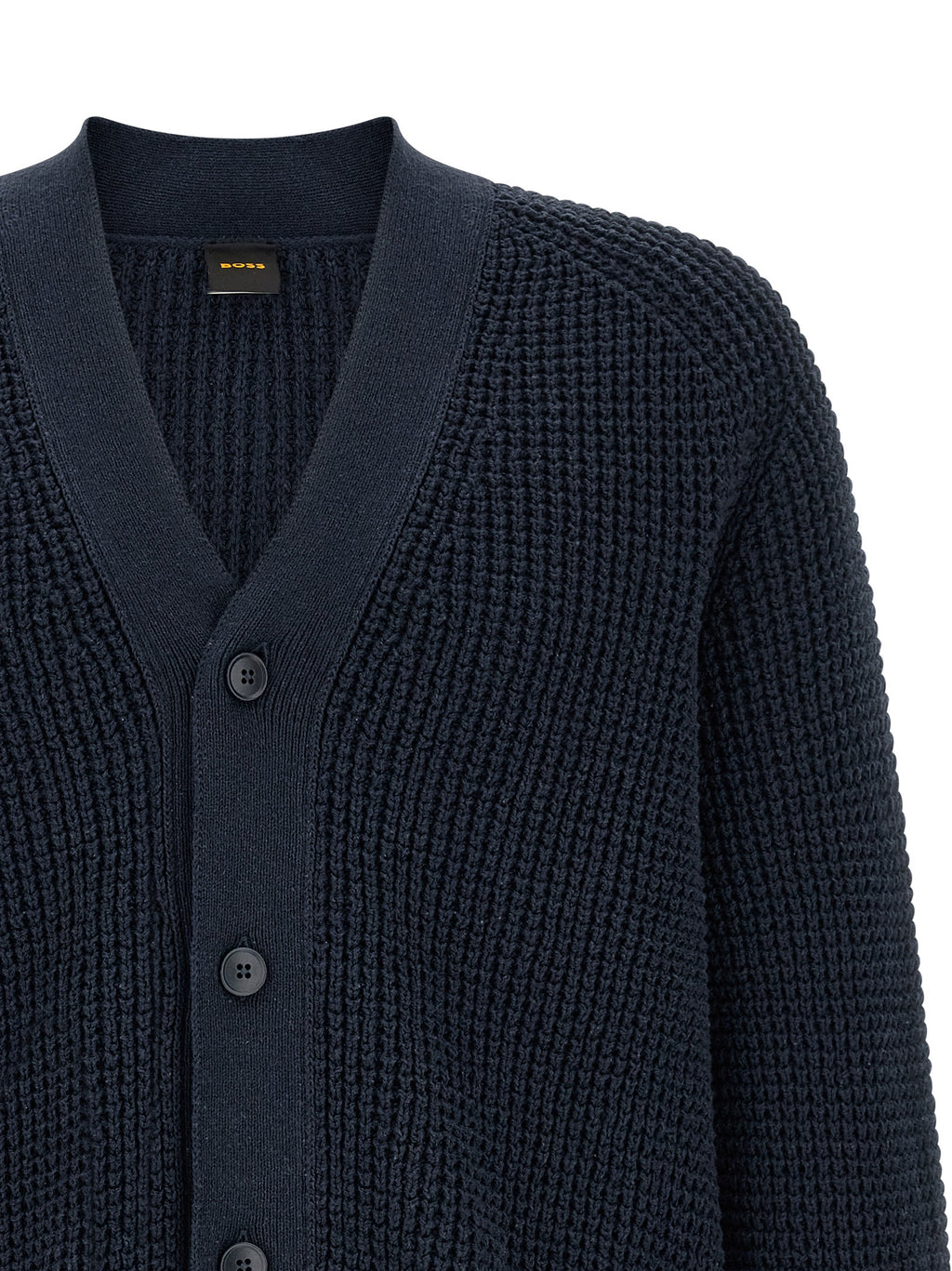 Hugo Boss Blauer Baumwollcardigan