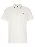 Hugo Boss Weißes Poloshirt aus Baumwolle
