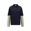 Miu Miu Blauer Baumwoll-Sweatshirt