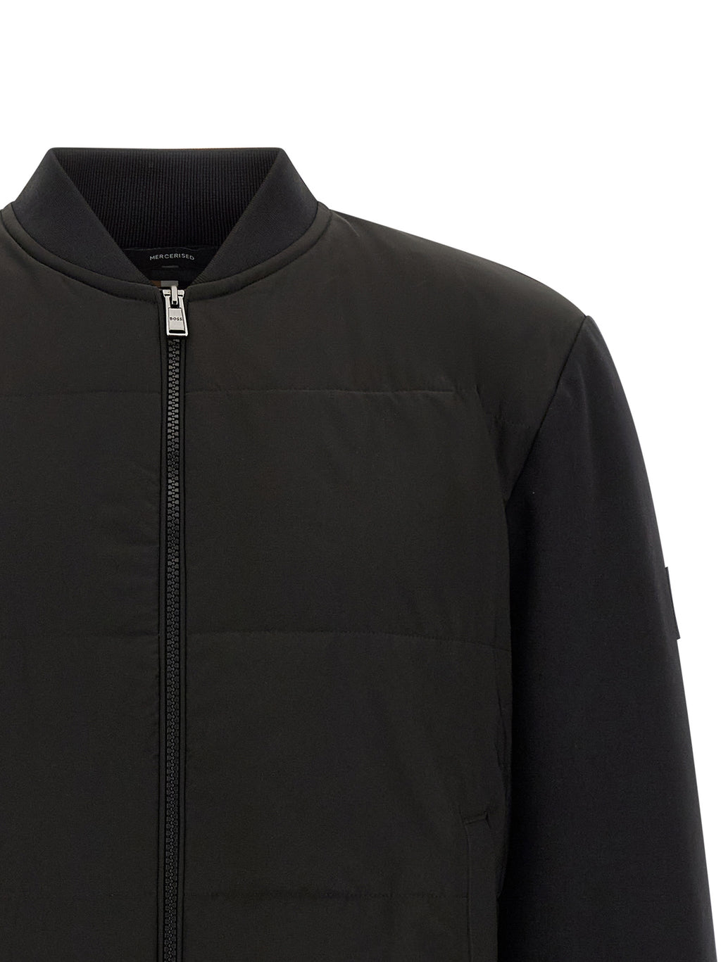 Hugo Boss Schwarzer Baumwoll-Sweatshirt