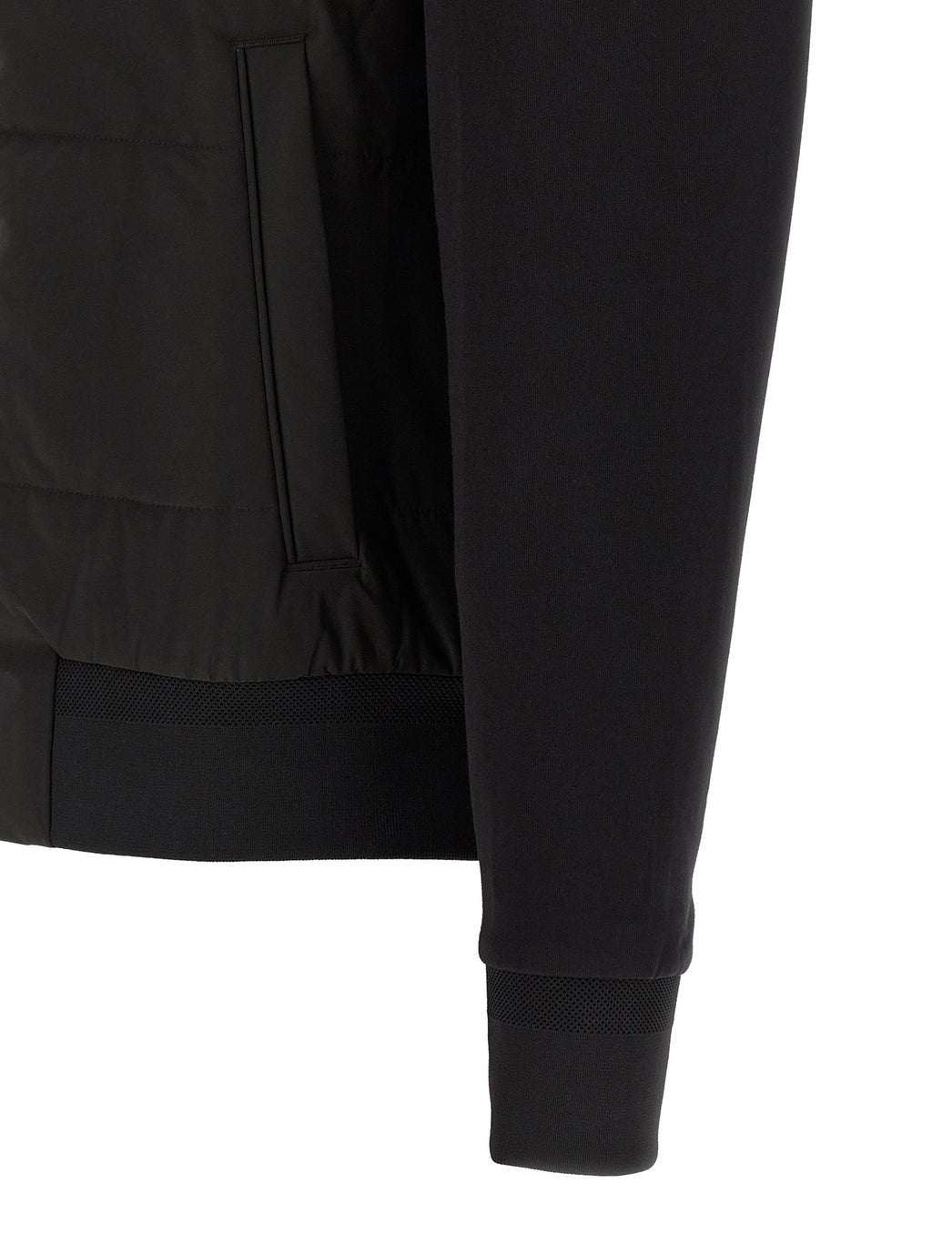 Hugo Boss Schwarzer Baumwoll-Sweatshirt