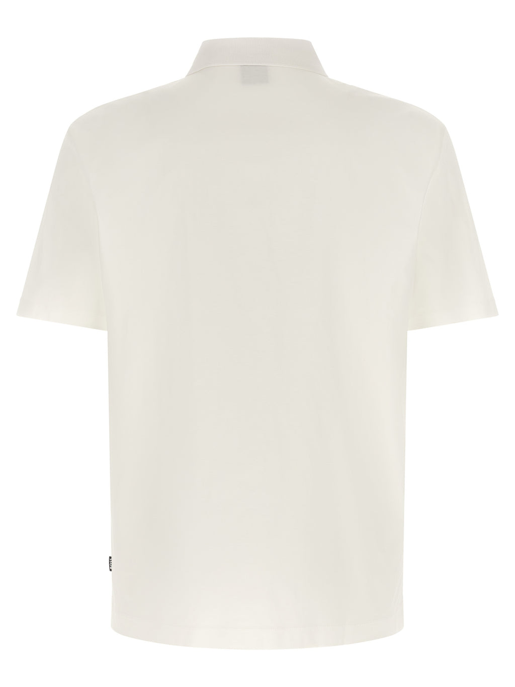 Hugo Boss Weißes Poloshirt aus Baumwolle