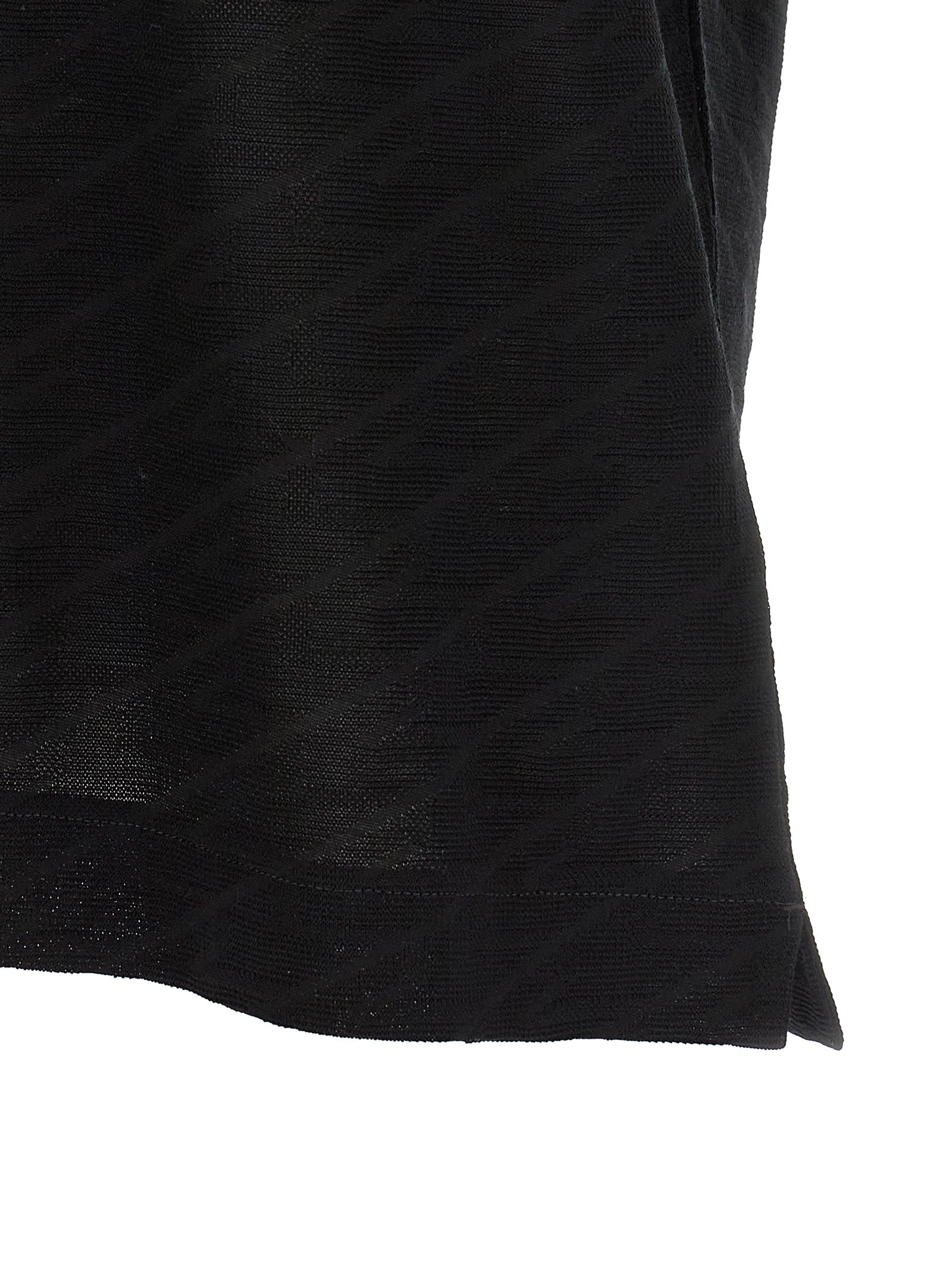 Hugo Boss Schwarzes Baumwoll-T-Shirt
