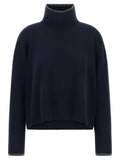 PINKO Blauer Wollcardigan