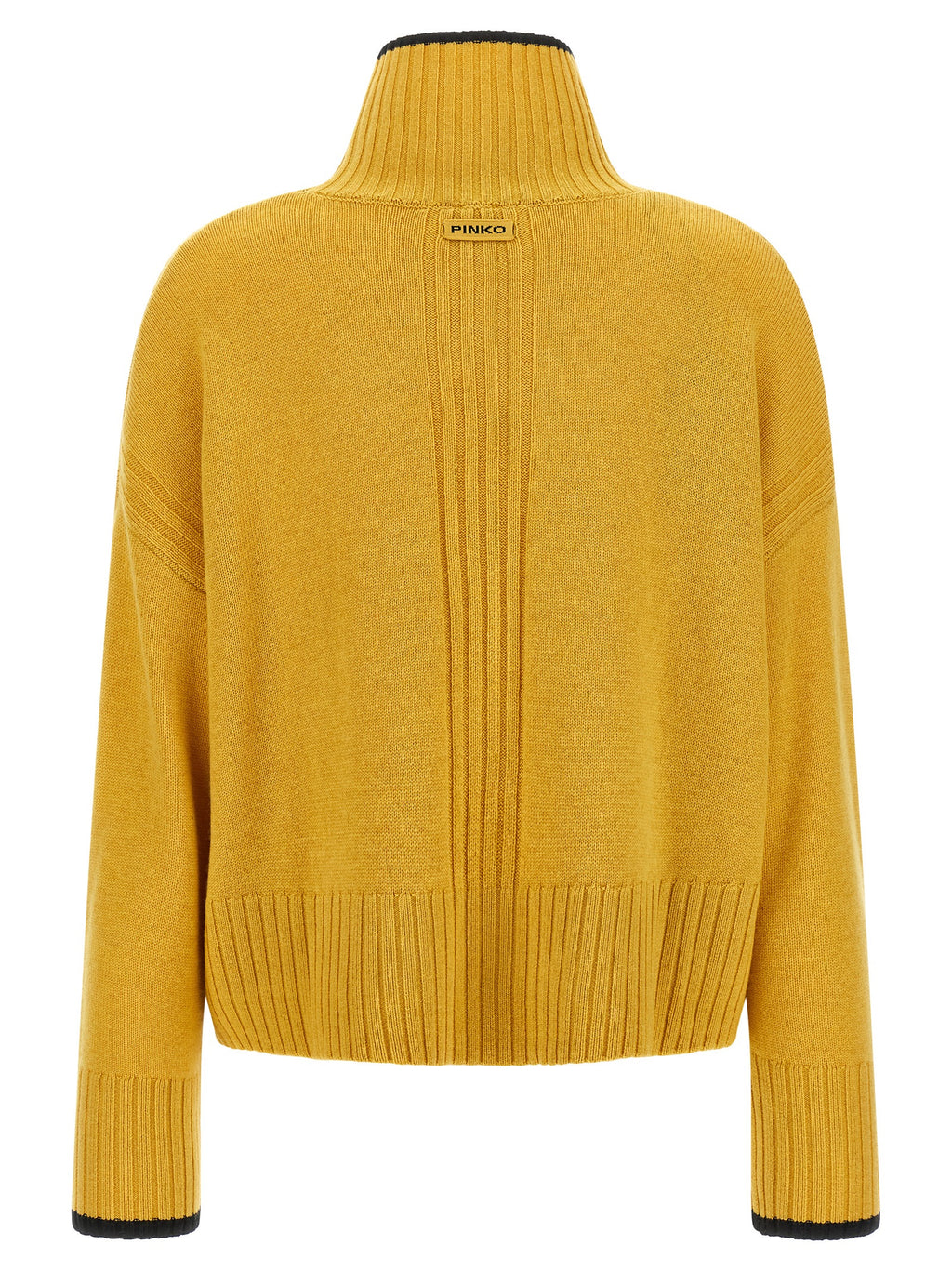 PINKO Zweifarbige Wollstrickjacke