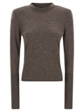 PINKO Brauner Wollcardigan