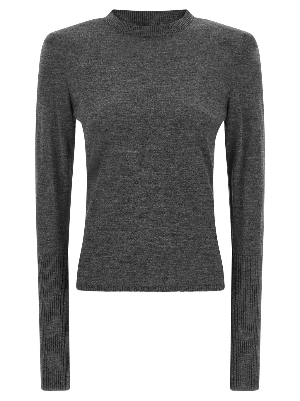 PINKO Grauer Wollcardigan
