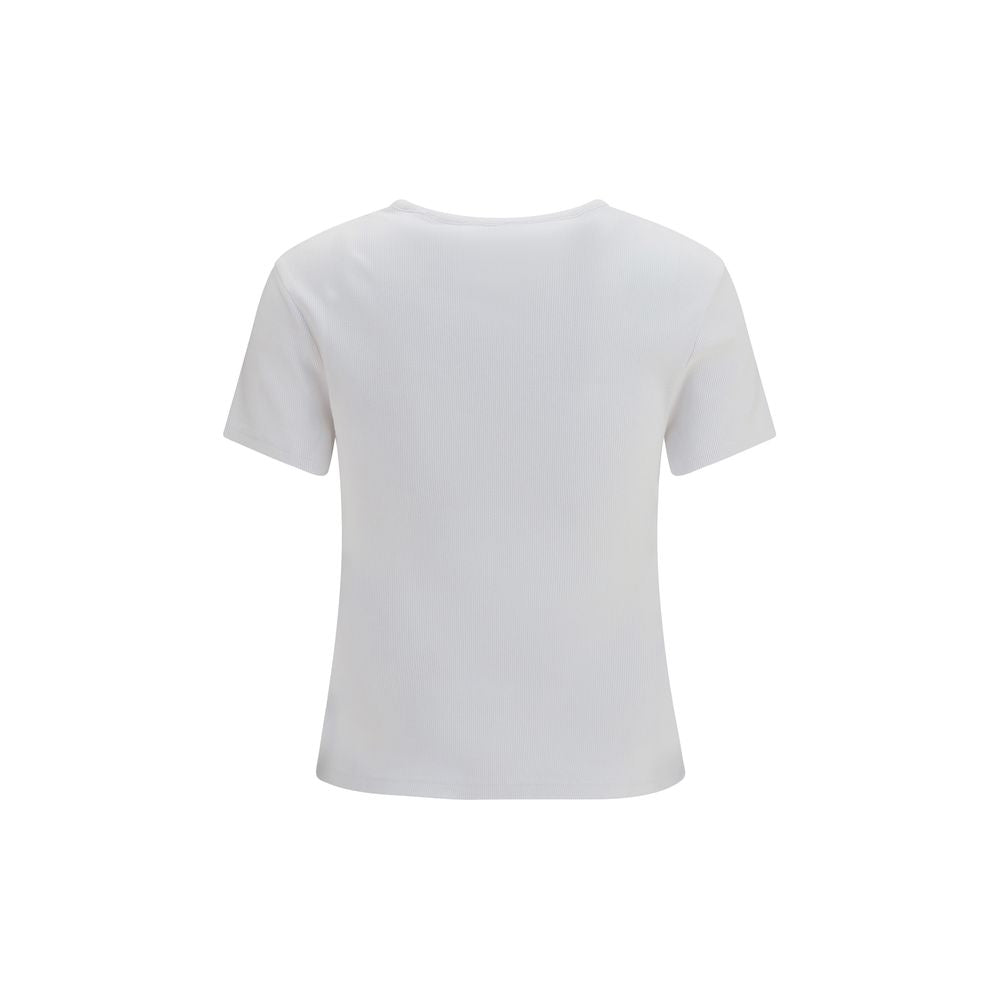 Off-White Weißes Baumwoll-T-Shirt
