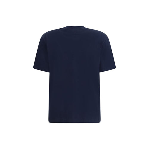 Ami Paris Blaues Baumwoll-T-Shirt