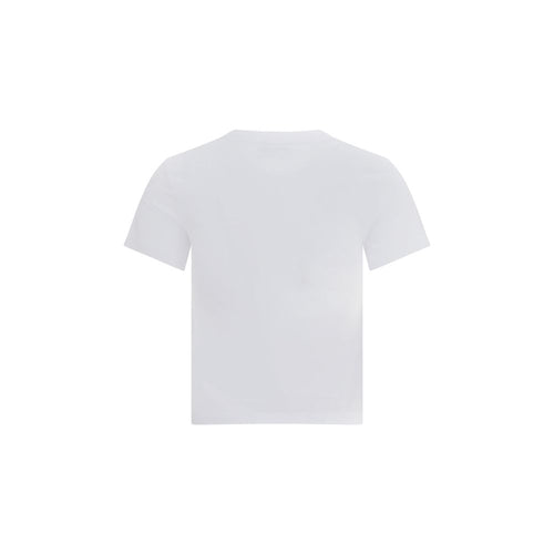 Ami Paris Weißes Baumwoll-T-Shirt
