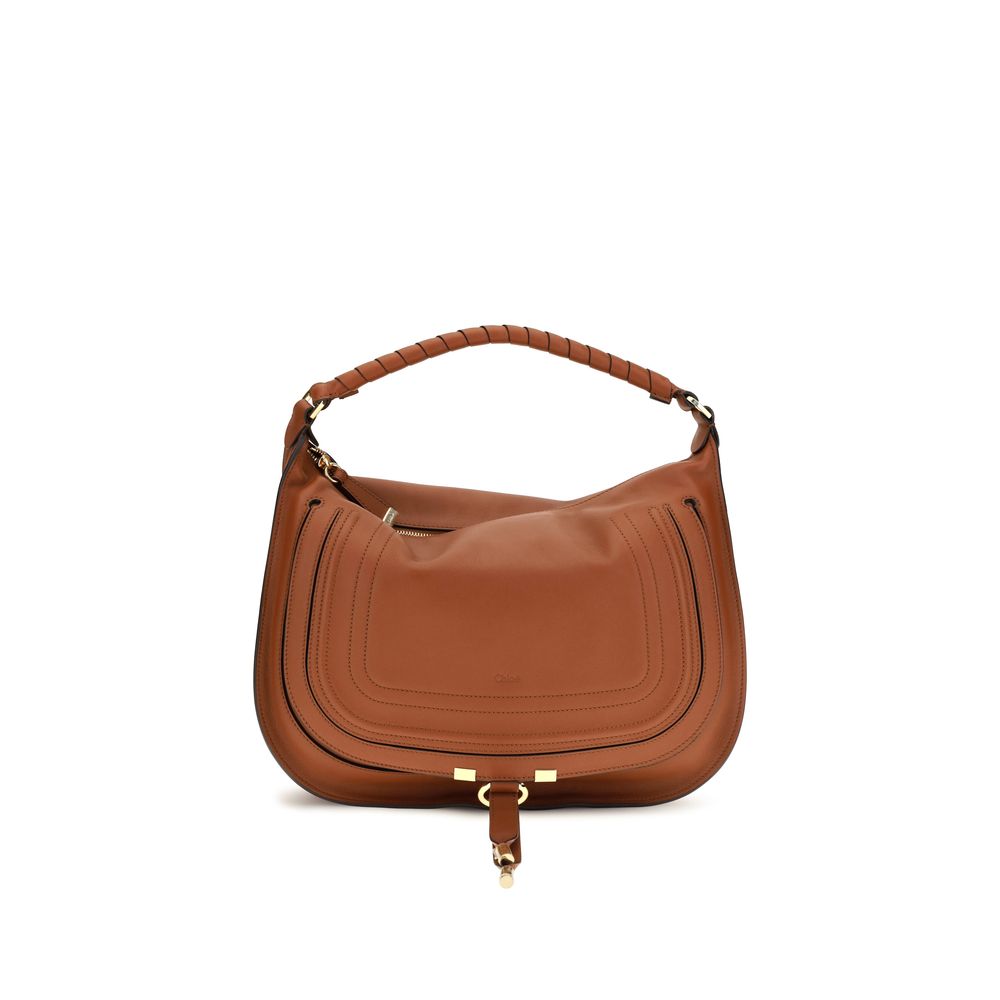Chloé Braune Kalbsleder Bos Taurus Schultertasche