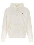 Lacoste Weißes Baumwoll-Sweatshirt