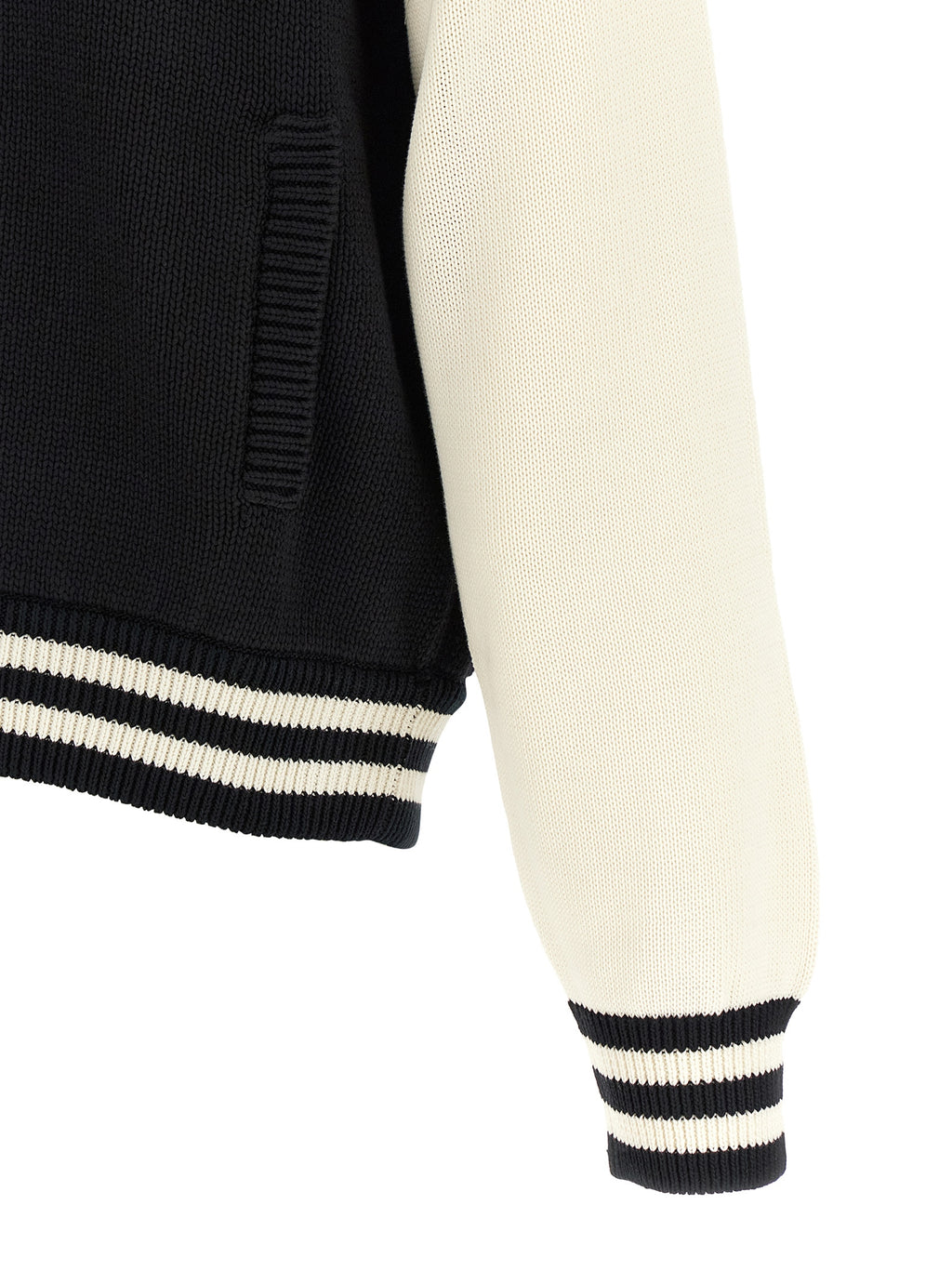 Kenzo Baumwoll-Cardigan in Zweifarbenoptik