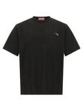 Kenzo Schwarzes Baumwoll-T-Shirt