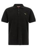 Kenzo Schwarzes Baumwoll-Poloshirt
