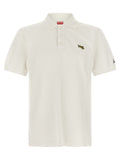 Kenzo Weißes Poloshirt aus Baumwolle