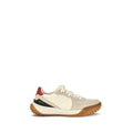 Moncler Beige Polyamid-Sneakers für sportliche Aktivitäten