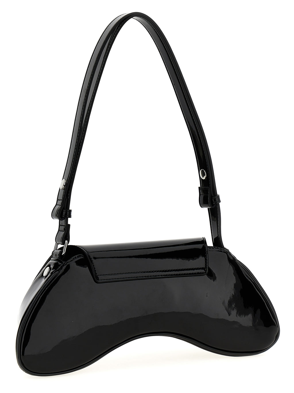 Diesel Schwarze Schultertasche aus Polyethylen