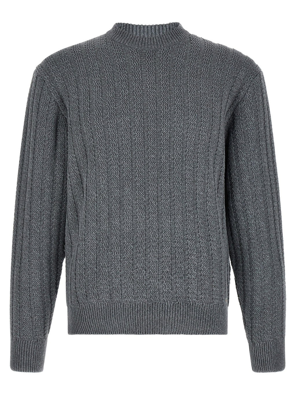 Hugo Boss Grauer Baumwollcardigan