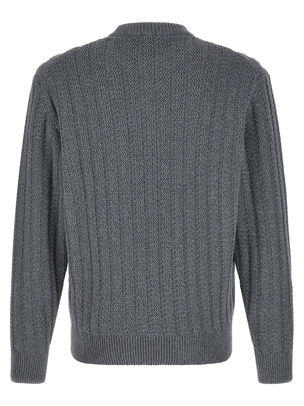 Hugo Boss Grauer Baumwollcardigan