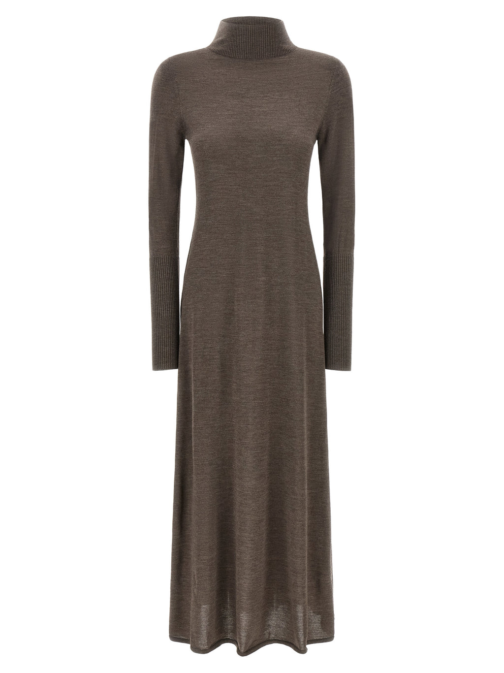 PINKO Langes Wollkleid in Beige